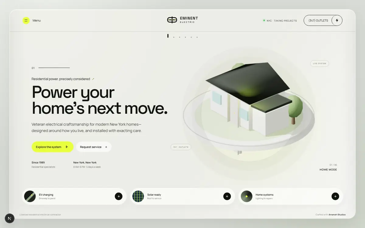 Eminent Electric project preview.